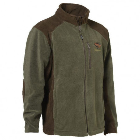 Veste polaire Percussion Cor brodée Sanglier