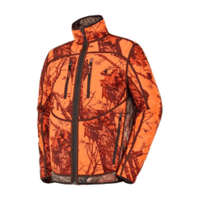 Veste Stagunt Soft Shell Reversible Fox Blaze Camoo