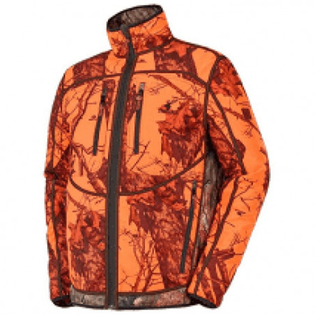 Veste Stagunt Soft Shell Reversible Fox Blaze Camoo