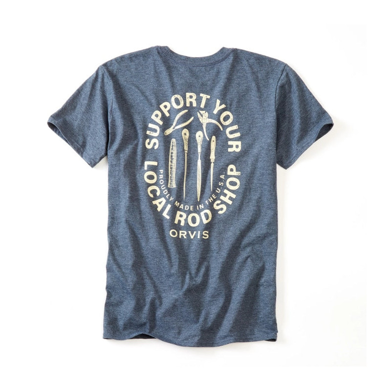 T-shirt Orvis "Support Your Local Rod Shop"