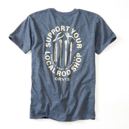 T-shirt Orvis "Support Your Local Rod Shop"