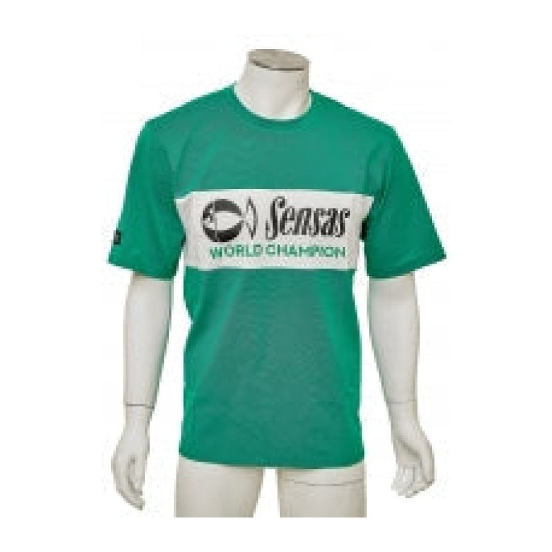 T-Shirt Sensas Fashion Club - Vert et Blanc