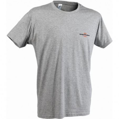 Tee-shirt Sakura Logoté - Gris
