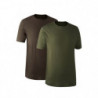 Lot de 2 T-shirts col rond DeerHunter