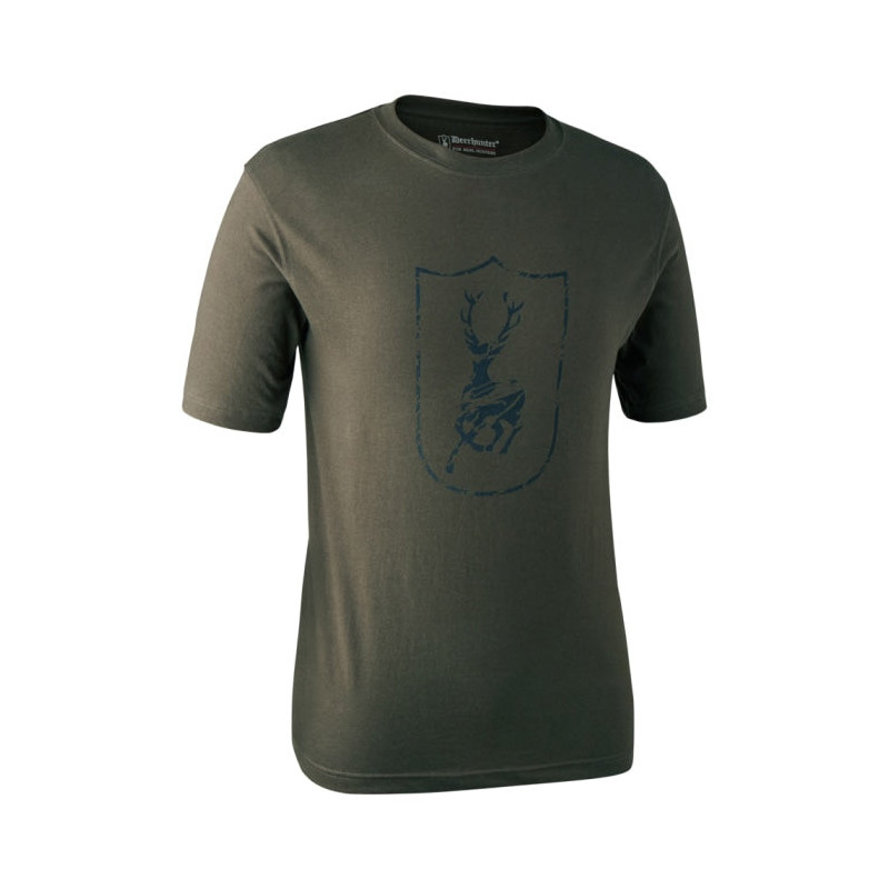 T-shirt avec logo - DeerHunter - Bark Green