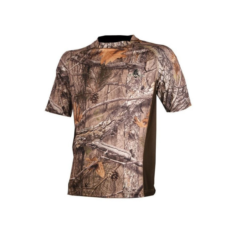 T-shirt de chasse Spandex Somlys Camo 3DX