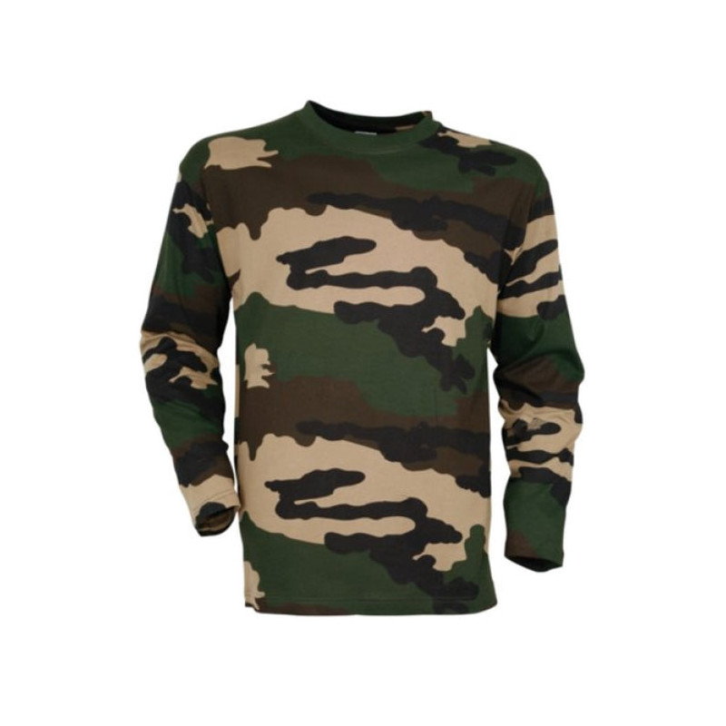 T-shirt manches longues Camo Percussion