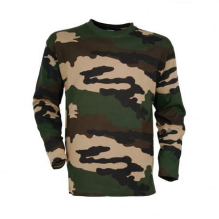 T-shirt manches longues Camo Percussion