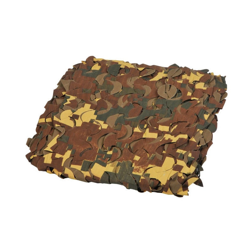 Filet de Camouflage Camo Gamme Basic 3D 6 x 2,4 m - Imprimé Tricolor