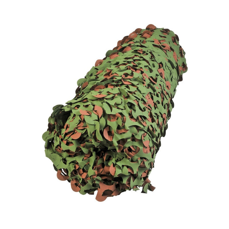 Rouleau Filet de Camouflage Camo Gamme Basic 78 x 2,40 m - Marron/Vert
