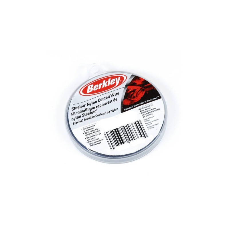 Fil d'acier Berkley McMahon Steelon Nylon Coated Wire