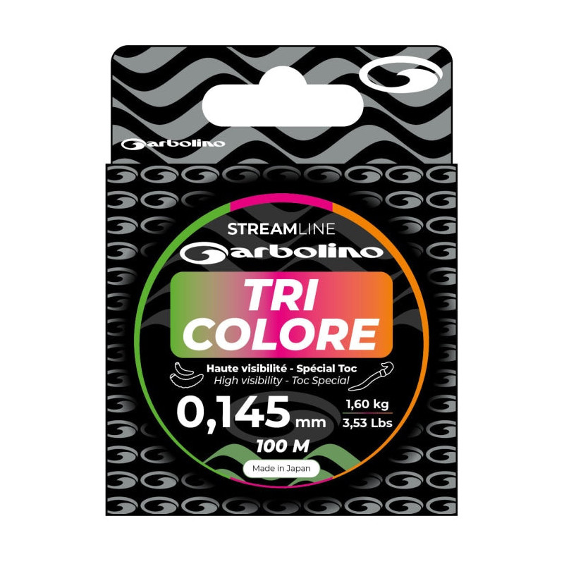 Fil streamline Garbolino Toc Tri-colore