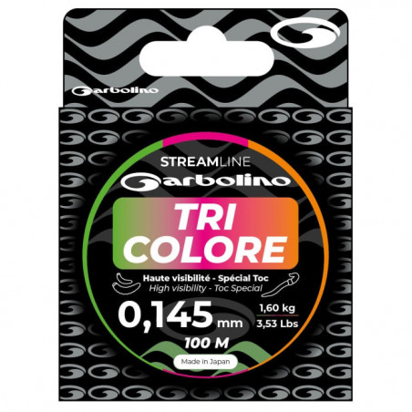 Fil streamline Garbolino Toc Tri-colore
