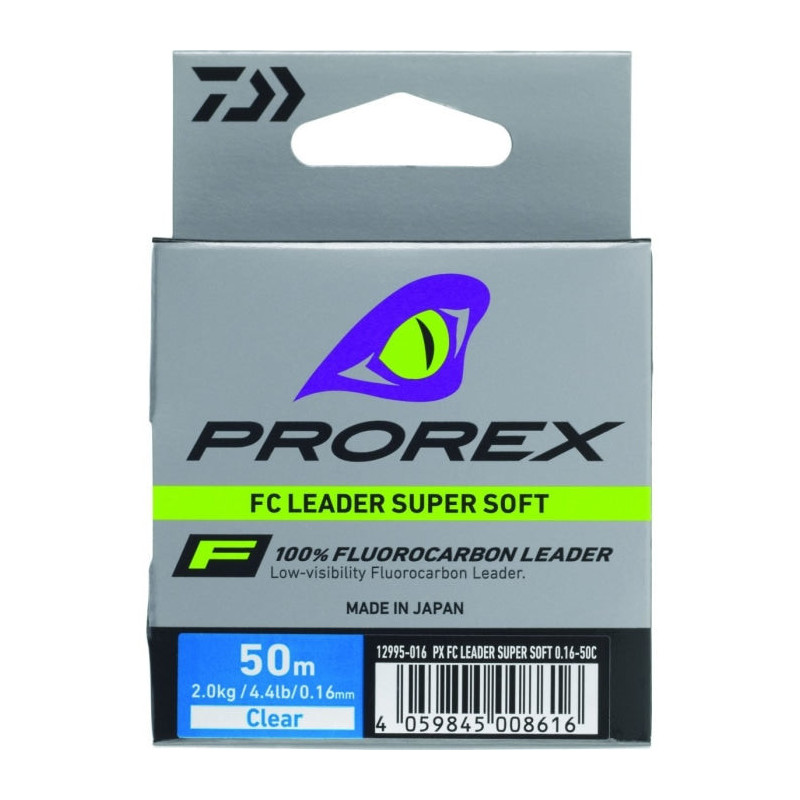 Fluorocarbone Daiwa Prorex FC Leader Super Soft