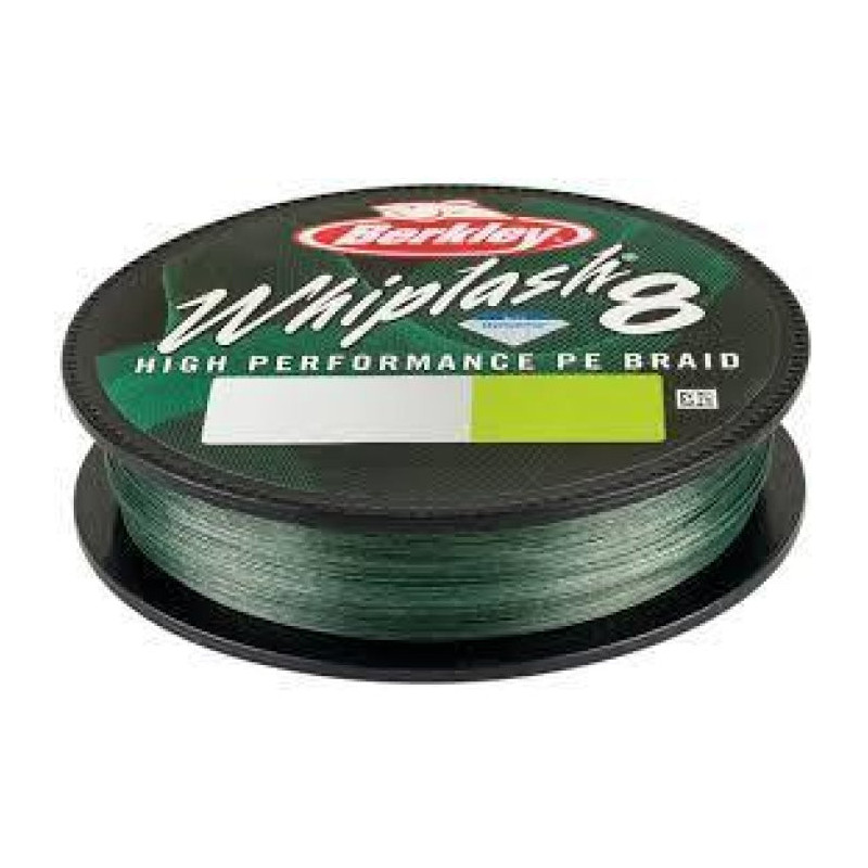 Tresse Berkley Whiplash 8 Vert - 300 m