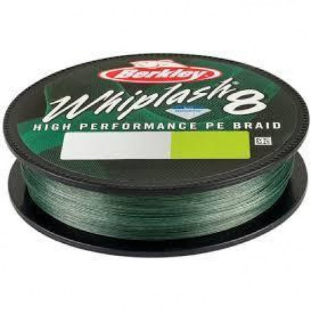 Tresse Berkley Whiplash 8 Vert - 300 m