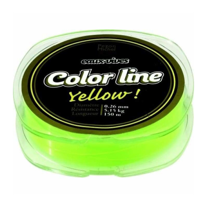 Nylon Pezon et Michel Eaux Vive Carnassier Yellow