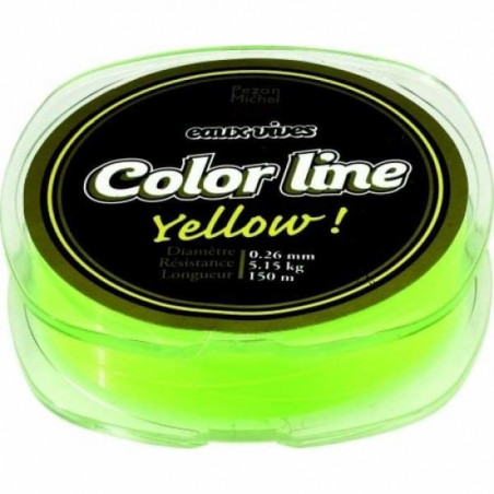 Nylon Pezon et Michel Eaux Vive Carnassier Yellow