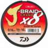 Tresse Daiwa J-Braid Grand X8 Gris - 135 m