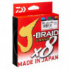 Tresse Daiwa J-Braid Grand X8 Multicolore - 500 m