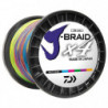 Tresse Daiwa J-Braid X4 Multicolore - 1500 m