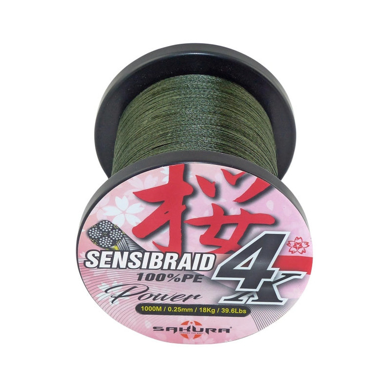 Tresse Sakura Sensibraid 4 - 1000 m