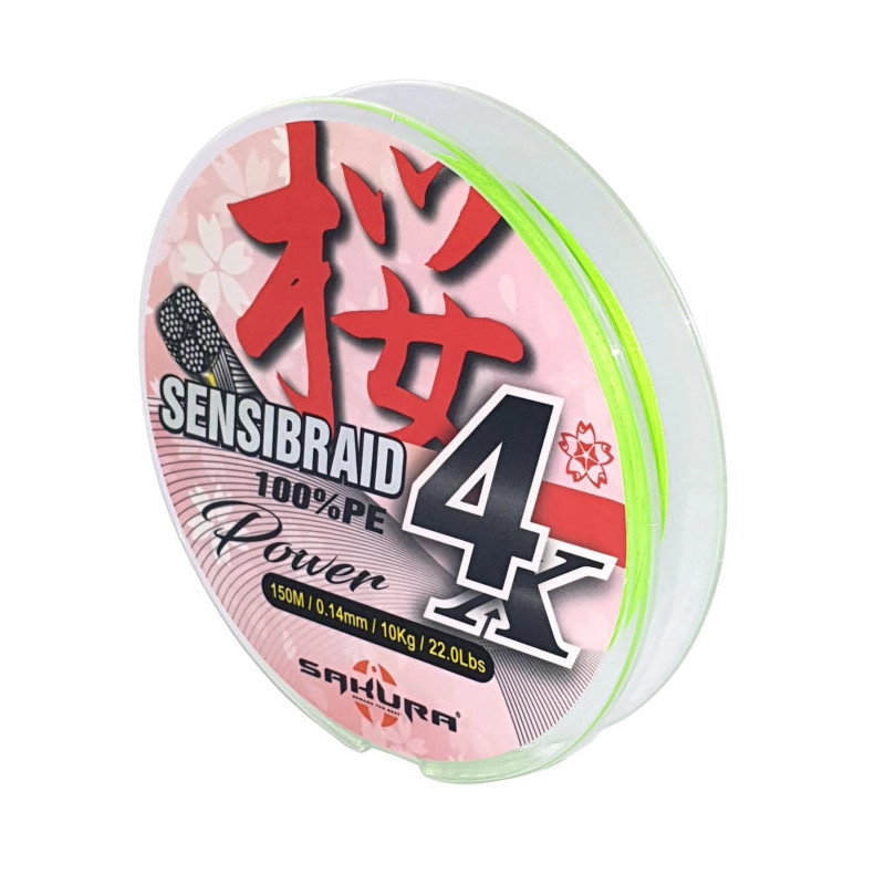 Tresse Sakura Sensibraid 4 - 150 m