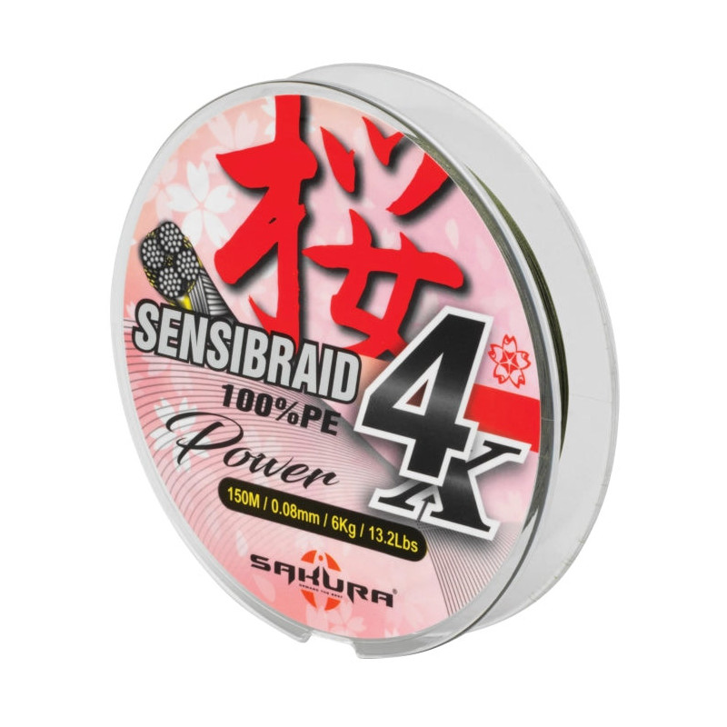 Tresse Sakura Sensibraid 4 - 150 m