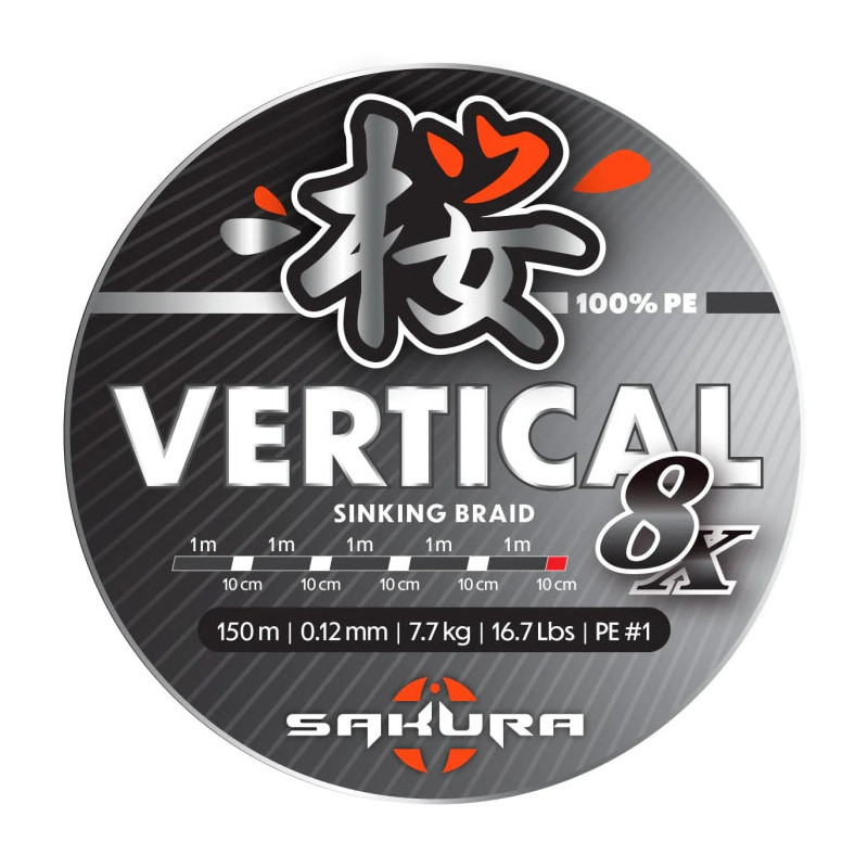 Tresse Sakura Vertical 8X - 150 m