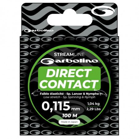 Fil streamline Garbolino Direct Contact - Vert