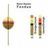 Streamline Garbolino Flotteur truite - Boule niçoise - Par 2