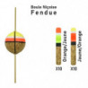 Streamline Garbolino Flotteur truite - Boule niçoise - Par 20