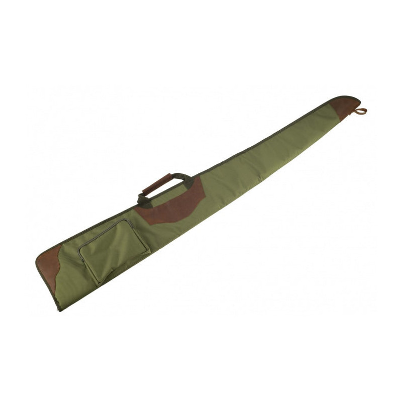 Etui Fusil Januel Combe Avec Poche 130 cm Insert Cuir