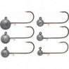 Tête Plombée Daiwa Tournament D'jig Head SS Round - Pack