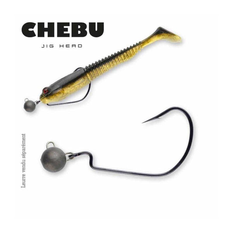 Têtes plombées Sakura Chebu Jig Head - Par 3