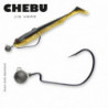 Têtes plombées Sakura Chebu Jig Head - Par 3