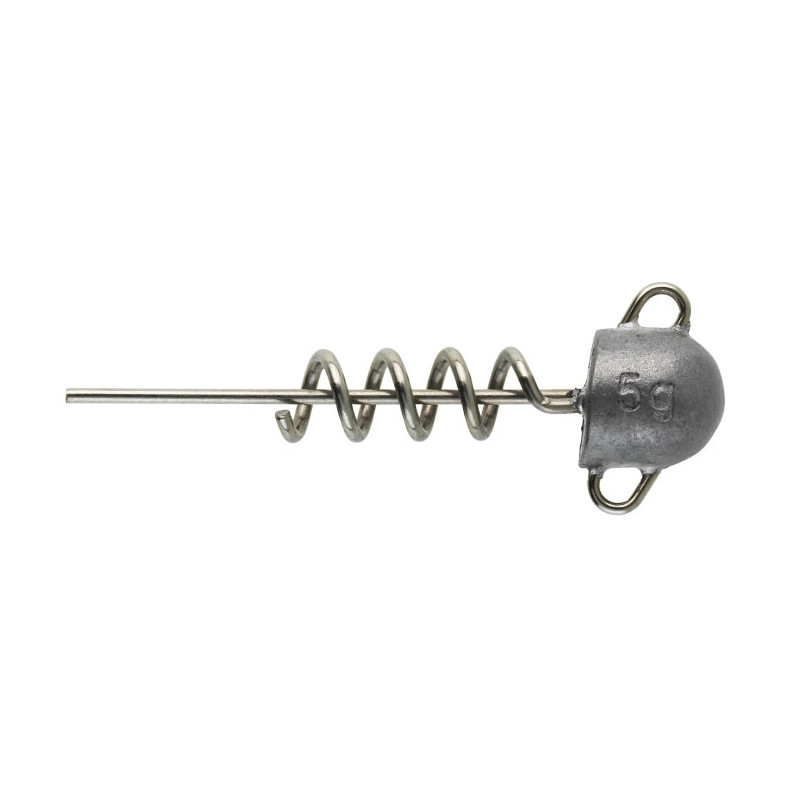 Têtes plombées Sakura Soft Lure Screw Head - Par 3