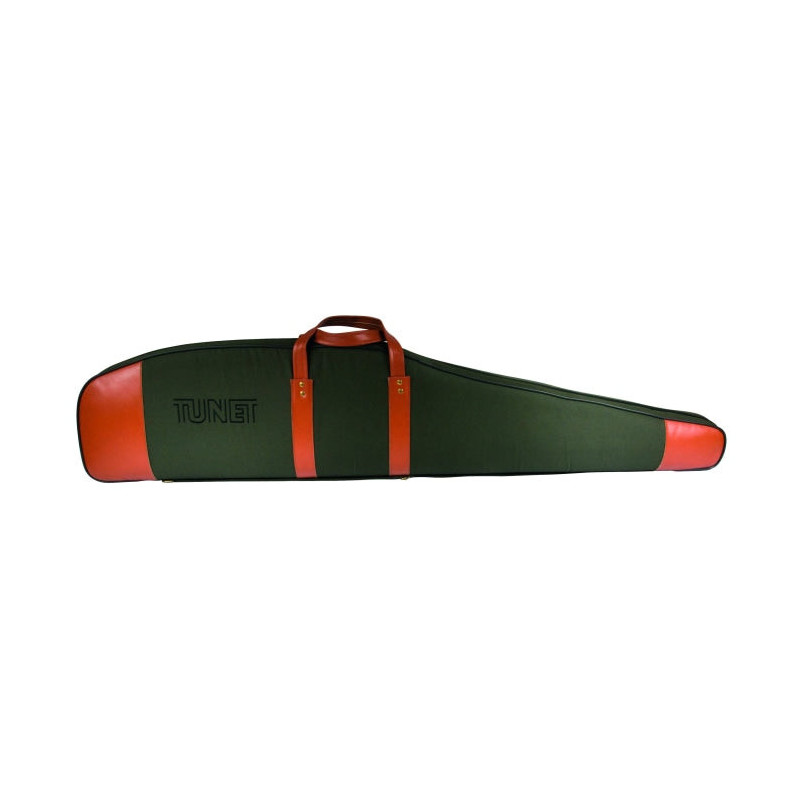 Fourreau pour carabine Tunet toile et cuir - 120 cm