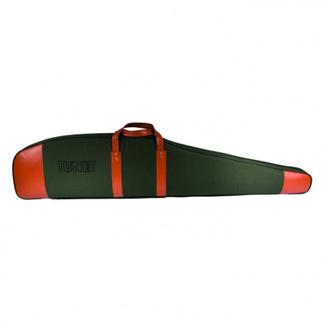 Fourreau pour carabine Tunet toile et cuir - 120 cm
