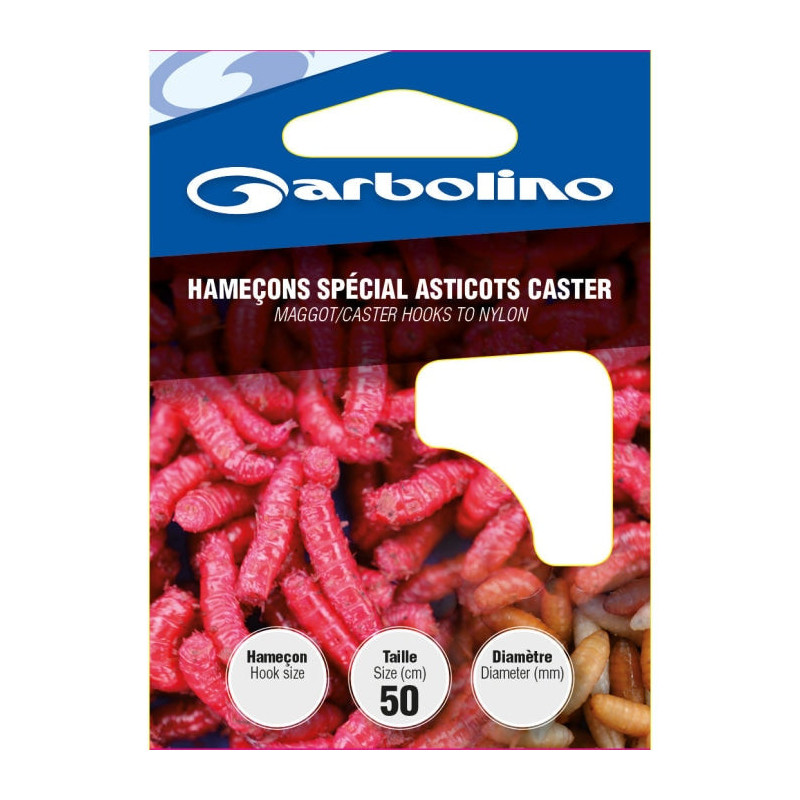 Hameçon Garbolino Montés coup spécial asticots caster