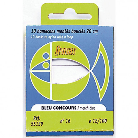 Hameçon Sensas Bleu Concours - 20cm