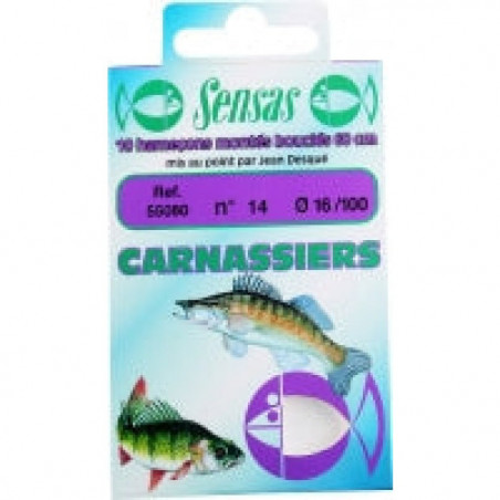 Hameçons montés Sensas Carnassier Perche