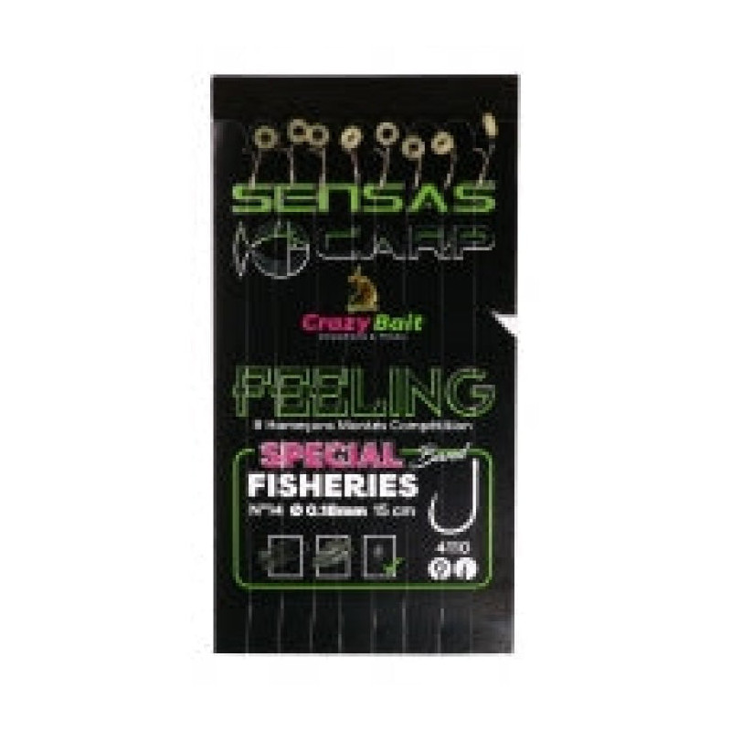Hameçons Montés Sensas Crazy Bait 4110