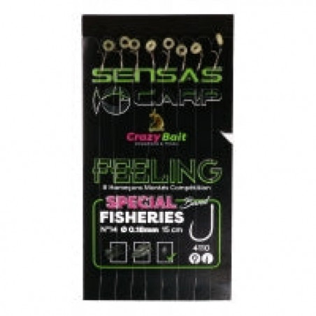 Hameçons Montés Sensas Crazy Bait 4110
