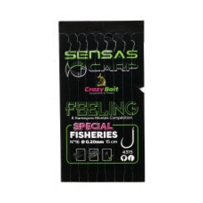 Hameçons Montés Sensas Crazy Bait 4315
