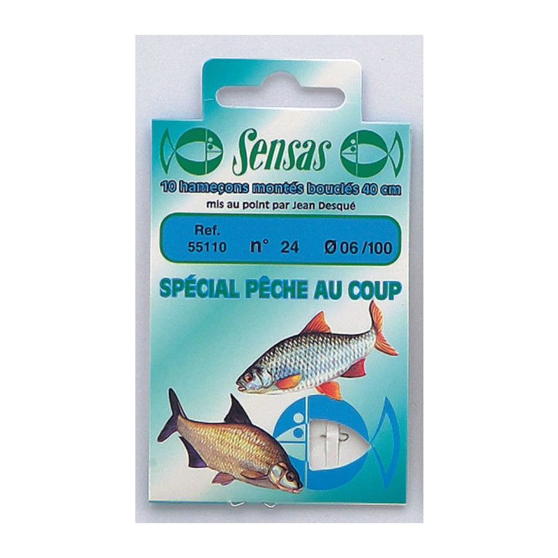 Hameçons montés Sensas Spécial Pêche coup