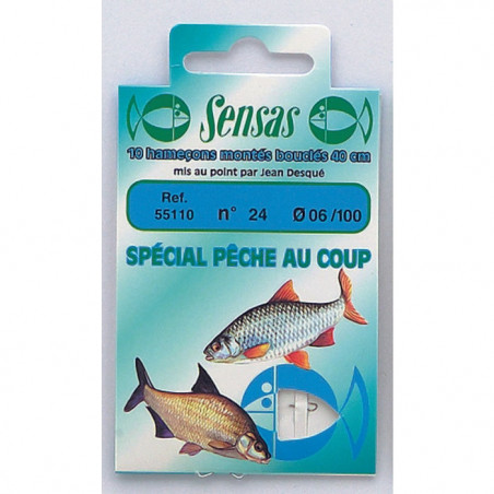 Hameçons montés Sensas Spécial Pêche coup