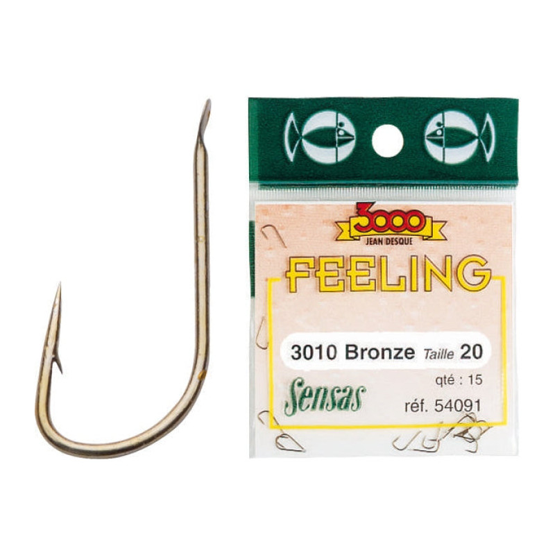 Hameçons Sensas 3010 Bronze