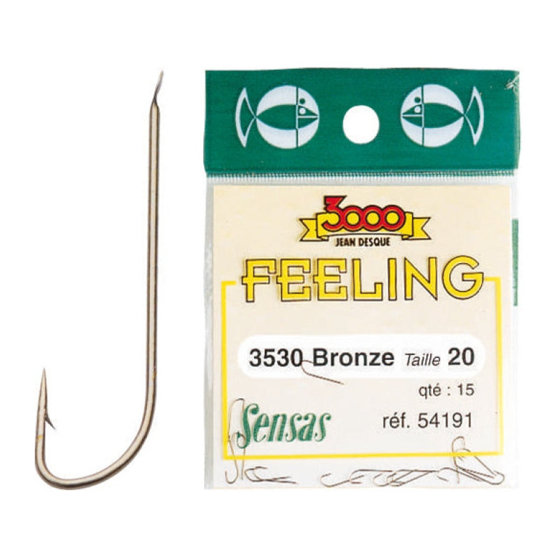 Hameçons Sensas 3530 Bronze