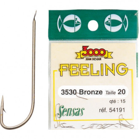 Hameçons Sensas 3530 Bronze